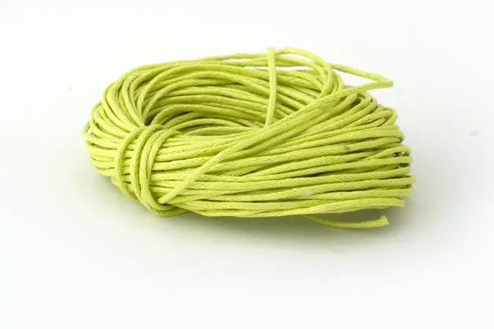 Baumwoll Faden, lime