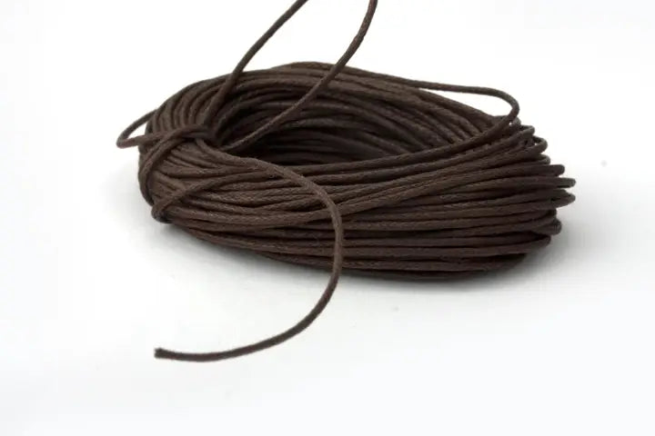 Baumwoll Faden, dunkelbraun