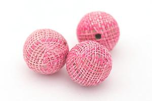 Raffia Perle, pink