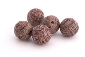 Raffia Perle, aubergine