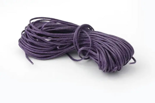 Baumwoll Faden, aubergine