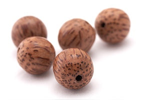 Kokos Perle, rund, 20mm (Strang)