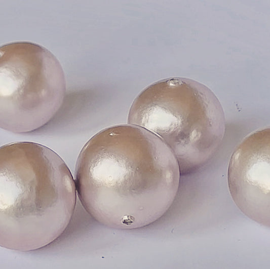 Papierperle (20mm) LATTE