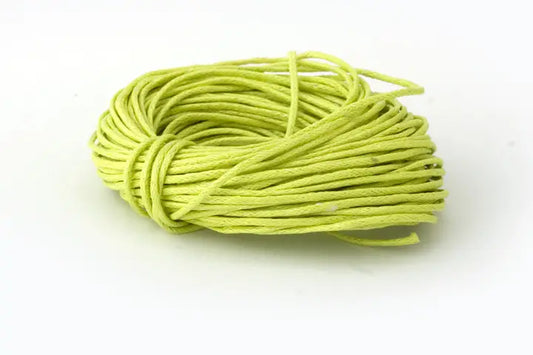 Baumwoll Faden, lime