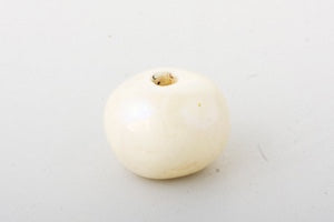 Keramik Perle, off-white