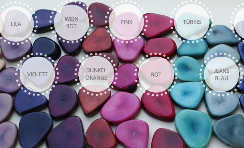 Tagua Slice, braun