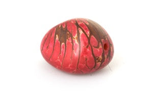 Tagua Samen, maseriert, rot