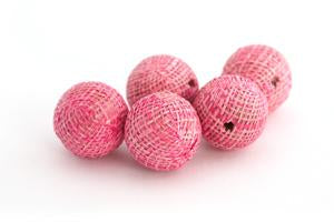 Raffia Perle, pink
